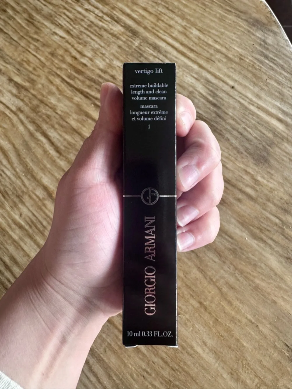 Giorgio Armani Vertigo Lift Buildable Length & Volume Mascara - Obsidian Black